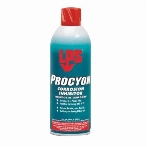 LPS® 04216 Procyon Heavy Duty Corrosion Inhibitor, 16 oz Aerosol Can, Liquid/Viscous Form, Medium/Dark Brown, 0.76 to 0.78